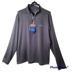 HABIT Performance Fishing Long Sleeve Shirt UPF 40+ Sunblock 1/4 Zip Men's XXL